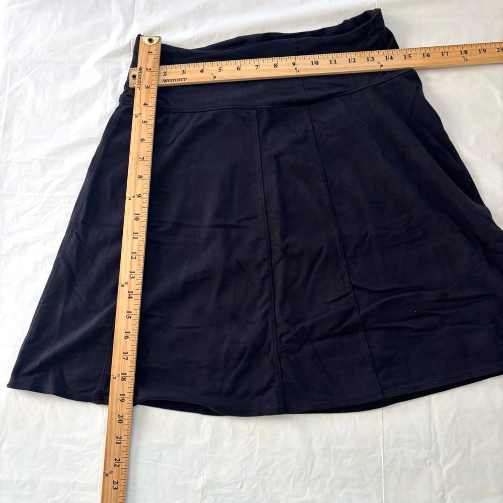 Athleta Black Bodega Skirt Activewear SZ M P Worn - Picture 7 of 9
